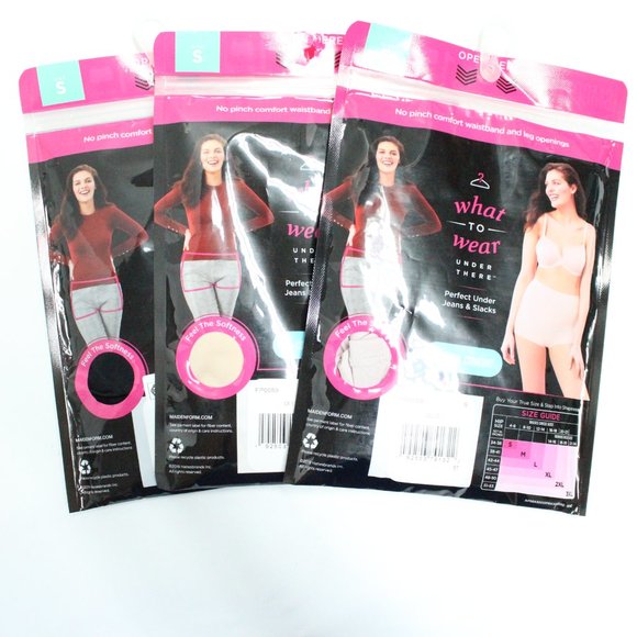 3 Pair Maidenform Flexees Small Boyshort - Picture 2 of 13